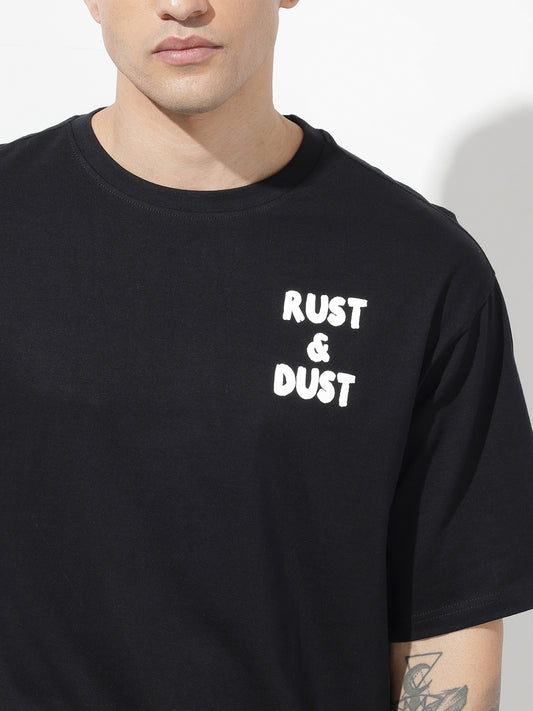 Graphic Printed Pure Cotton Relaxed Fit Tshirts