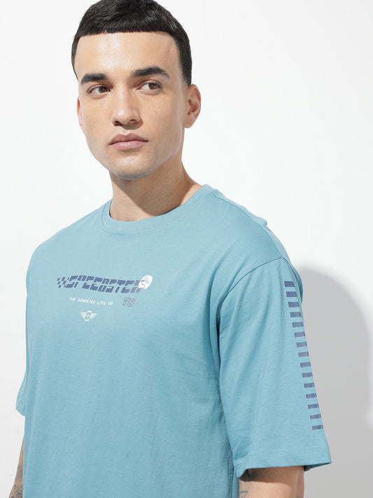 Printed Pure Cotton Relaxed-Fit T-Shirt