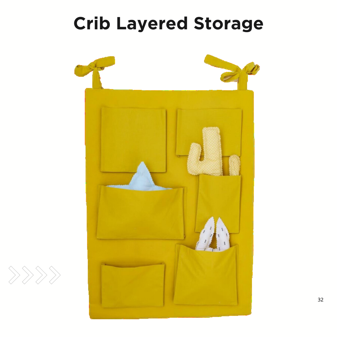 INFANTS CRIB LAYERED STORAGES