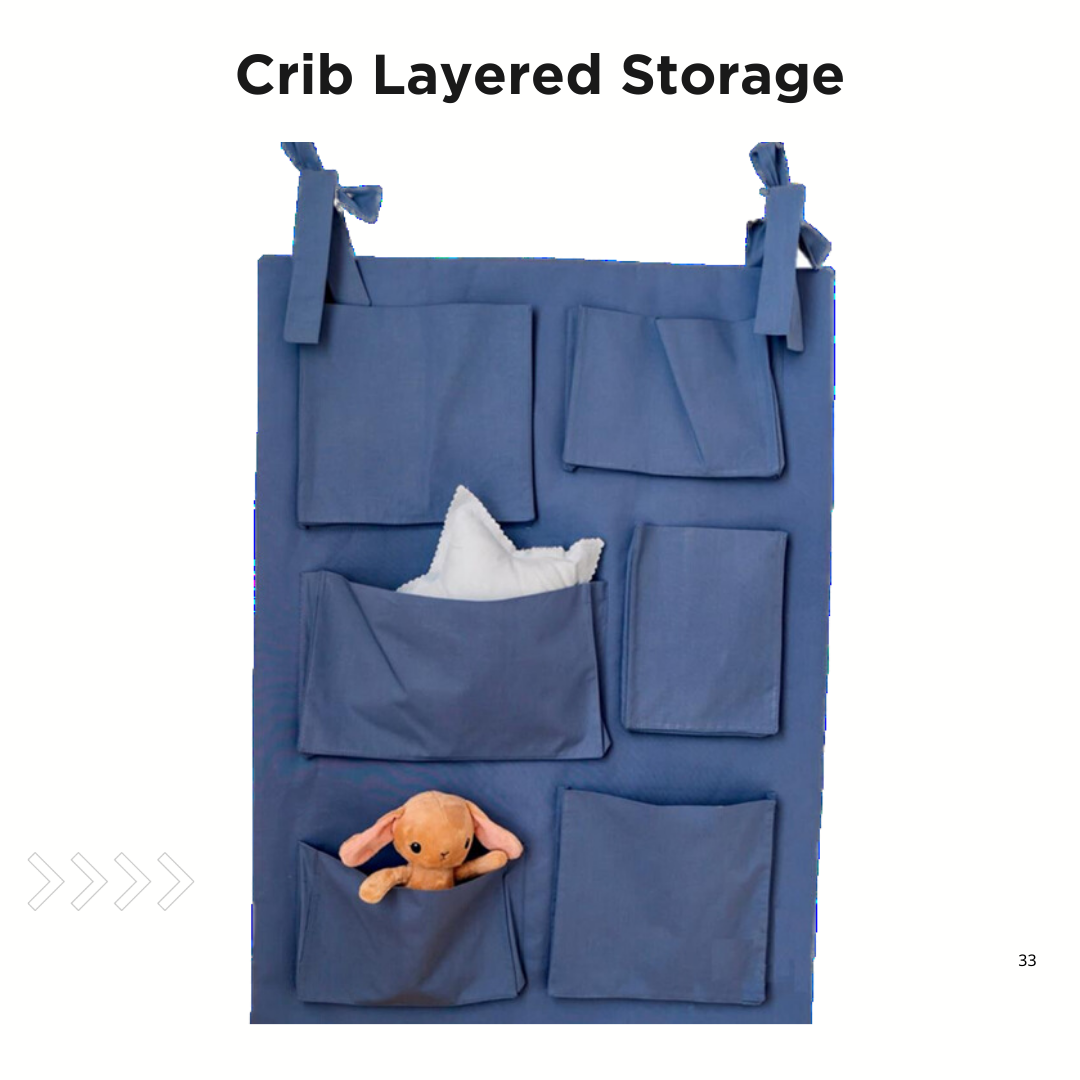 INFANTS CRIB LAYERED STORAGES