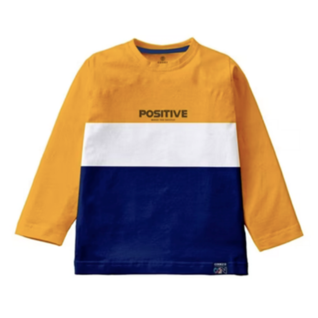 basic crew neck full sleeve kids