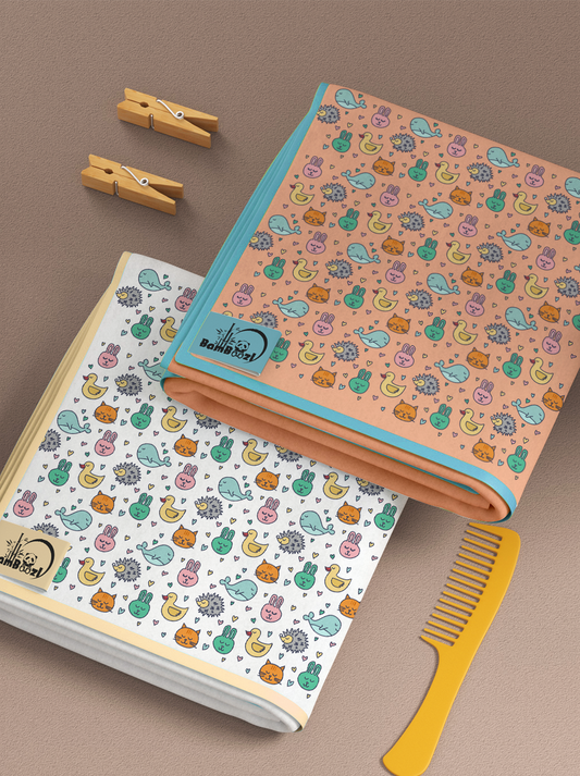 Ultra-Soft Bamboo Swaddle – Breathable & Hypoallergenic