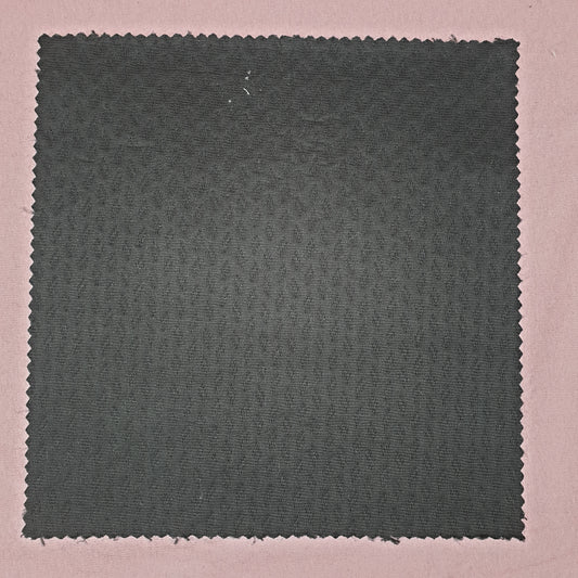 Polyester-Rayon-Spandex Blend Fabric – 340 GSM, Premium Weight, Soft Stretch