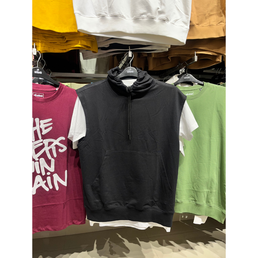 RELAX SLEEVELESS SWEAT SHIRT