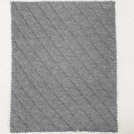 52% Cotton, 35% Modal, 13% Polyester Quilted Fabric, 340 GSM