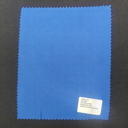 100% Polyester Cosmo Knit Fabric – 160 GSM, Durable & Versatile