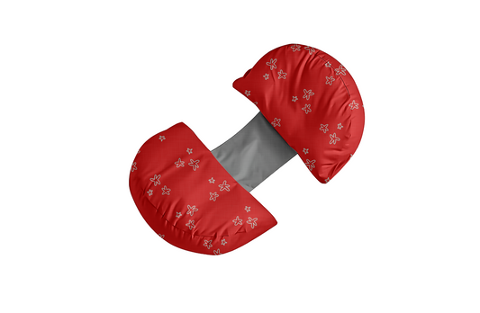 Splittable Full Body Maternity Pillow – Memory Foam with Stretchable Wedge Support