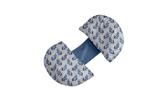 Splittable Full Body Maternity Pillow – Memory Foam with Stretchable Wedge Support