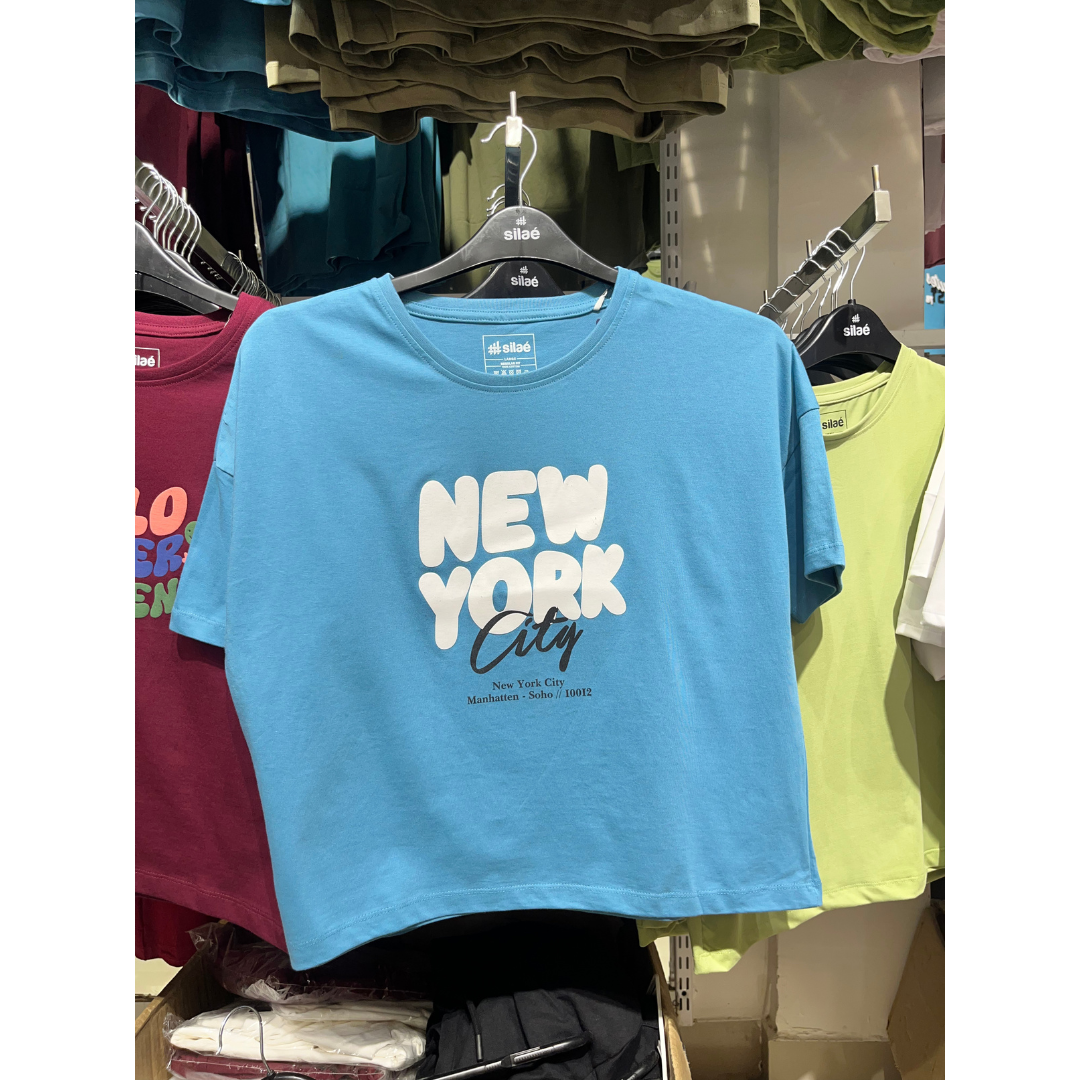 WOMENS CROP TOP - NEW YORK
