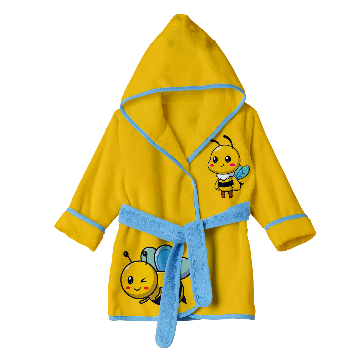 Ultra-Soft Bamboo Terry Bathrobe – DTG Print & Patch