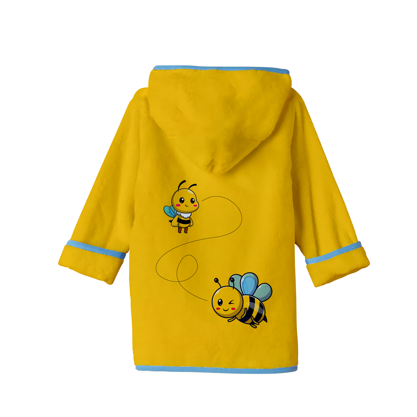 Ultra-Soft Bamboo Terry Bathrobe – DTG Print & Patch