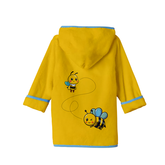 Ultra-Soft Bamboo Terry Bathrobe – DTG Print & Patch