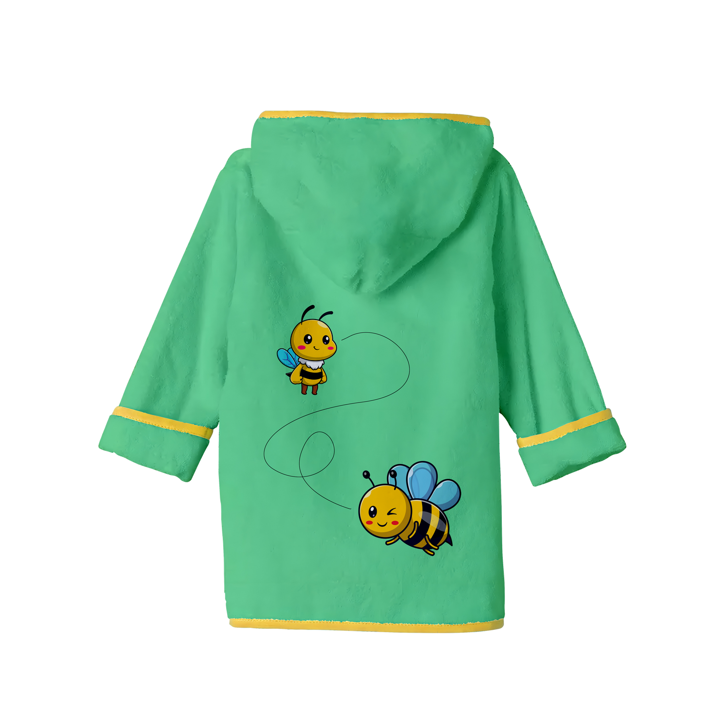 Ultra-Soft Bamboo Terry Bathrobe – DTG Print & Patch