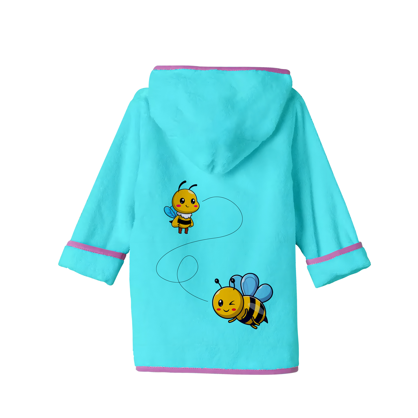 Ultra-Soft Bamboo Terry Bathrobe – DTG Print & Patch