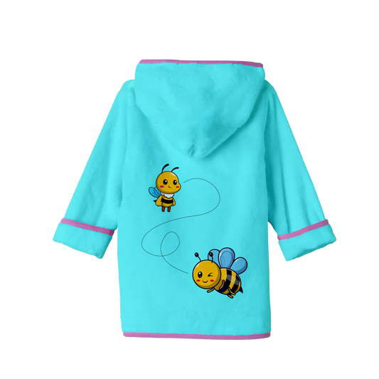 Ultra-Soft Bamboo Terry Bathrobe – DTG Print & Patch