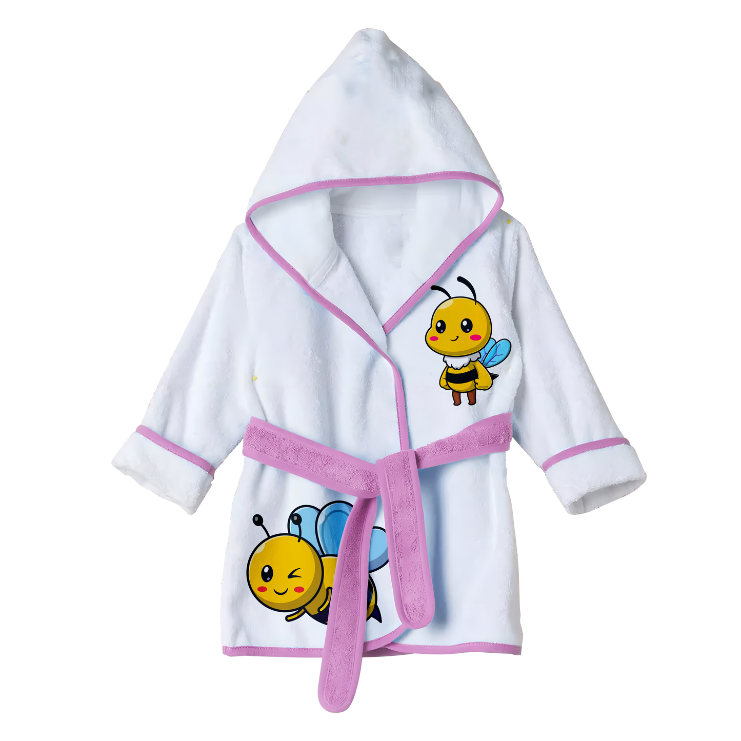 Ultra-Soft Bamboo Terry Bathrobe – DTG Print & Patch