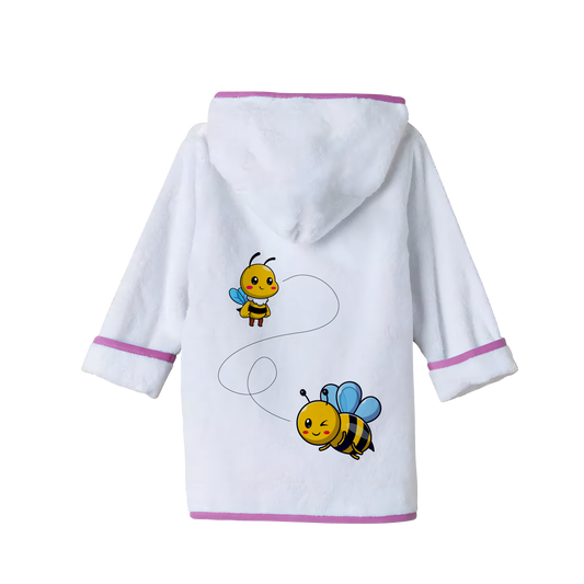 Ultra-Soft Bamboo Terry Bathrobe – DTG Print & Patch