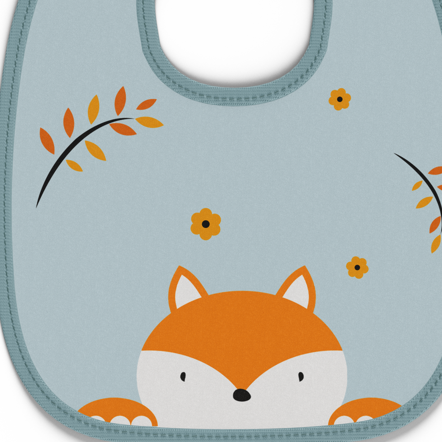 Ultra-Soft Cotton Muslin Bib – Breathable & Hypoallergenic