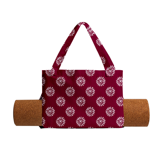 Multi-Functional Yoga Mat Tote Bag – Waterproof Gym & Travel Bag with Wet Pocket