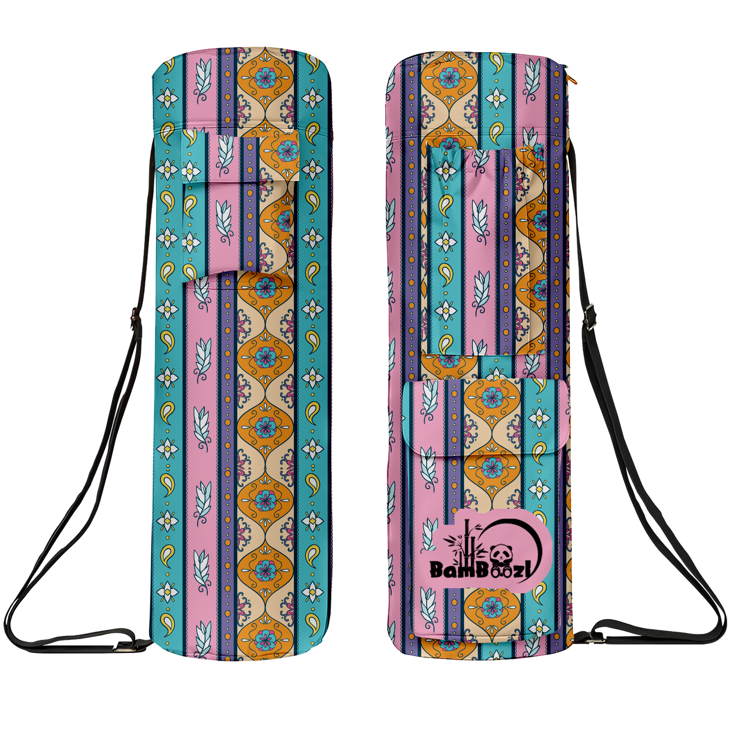 Shoulder Yoga Mat Sling Bag – Waterproof & Functional with Sport Towel