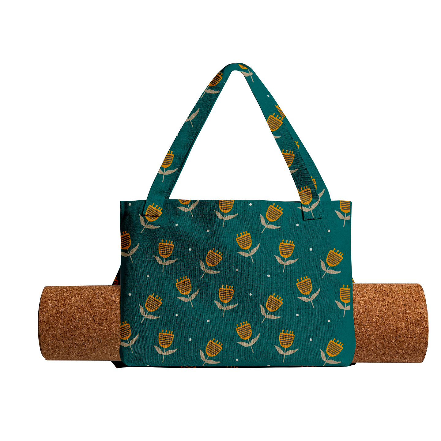 Multi-Functional Yoga Mat Tote Bag – Waterproof Gym & Travel Bag with Wet Pocket