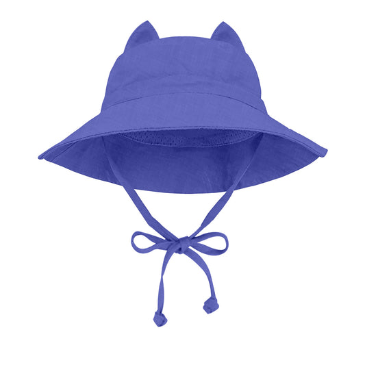 Infant Bucket Hat with Drawstring – Soft, Protective & Stylish