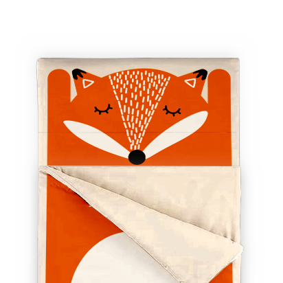 Cute Animal Face Sleeping Bag – Snuggly, Soft & Safe Sleep Comfort