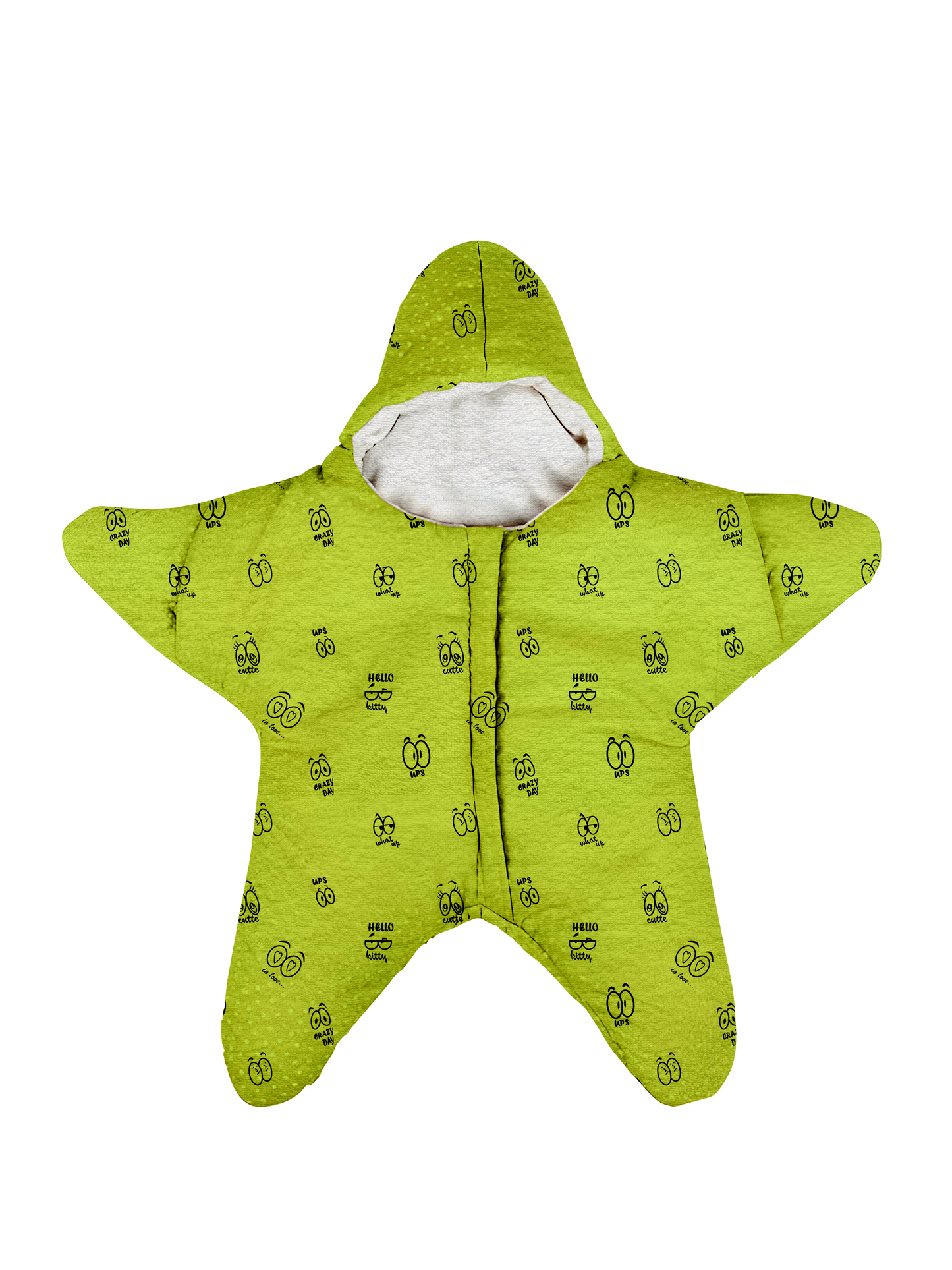 Star-Shaped Sleeping Bag – Soft, Cozy & Protective