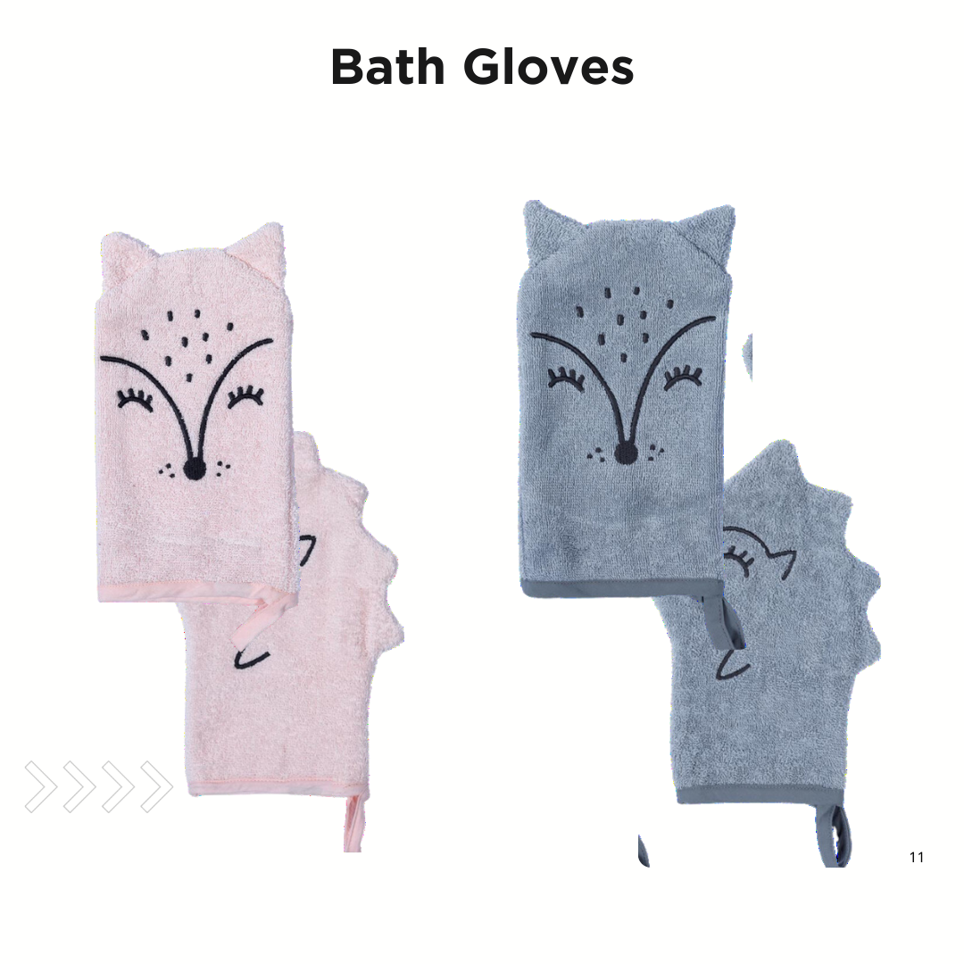 INFANTS BATH GLOVES