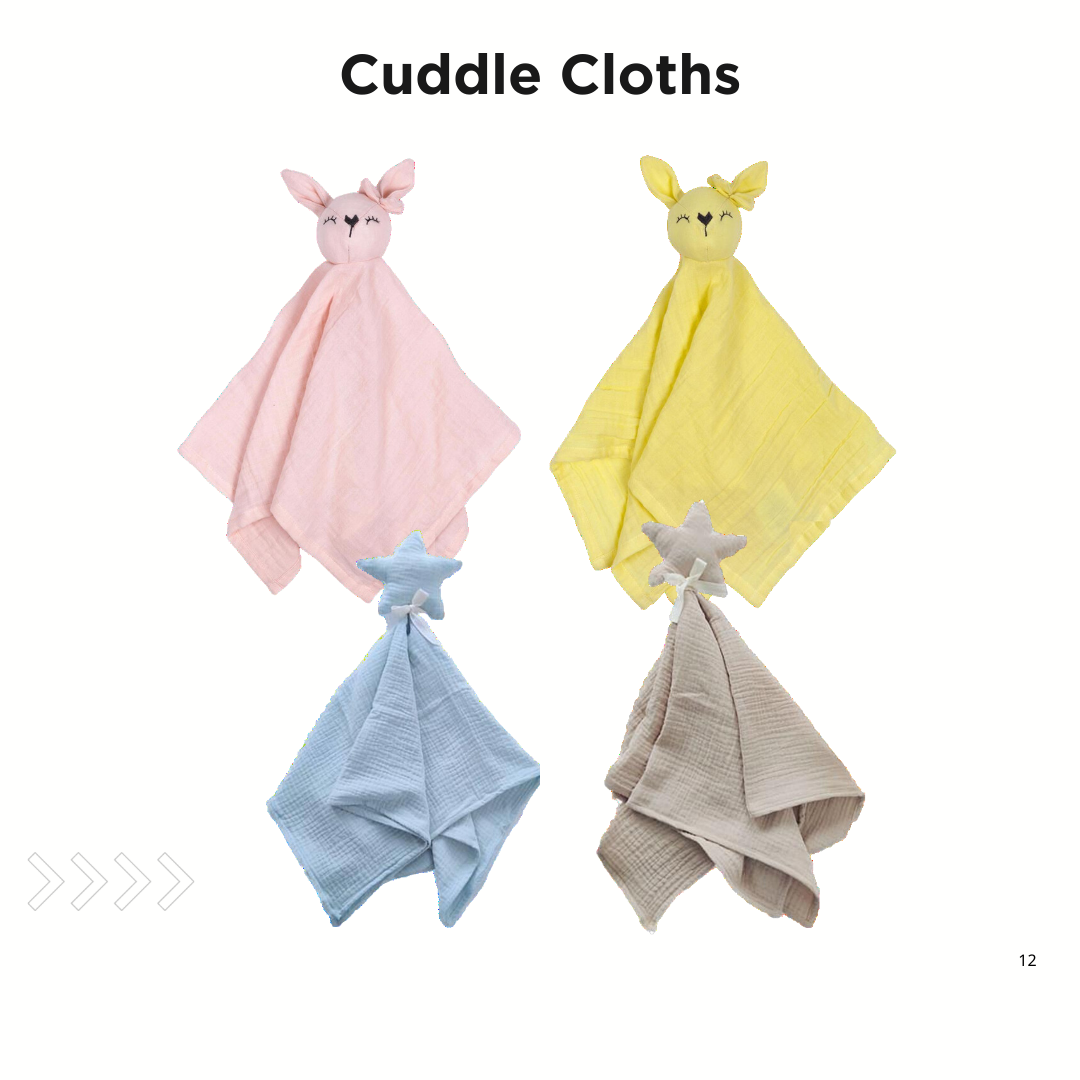 INFANTS CUDDLE CLOTHS