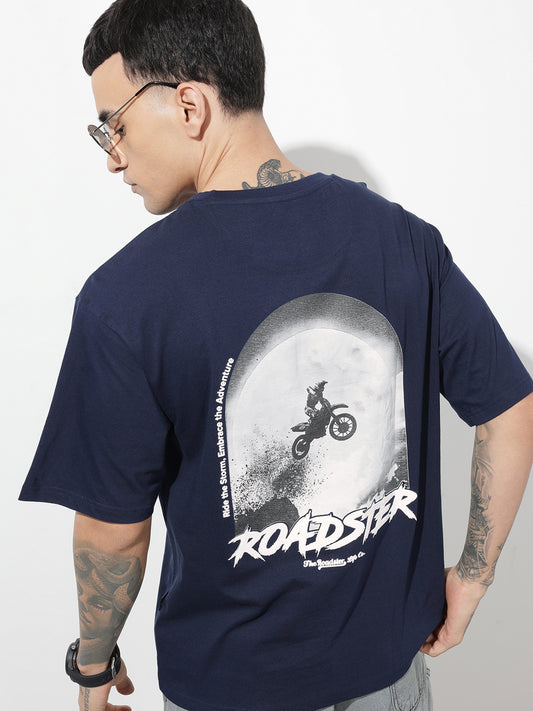 Graphic Printed Pure Cotton Relaxed Fit T-Shirt