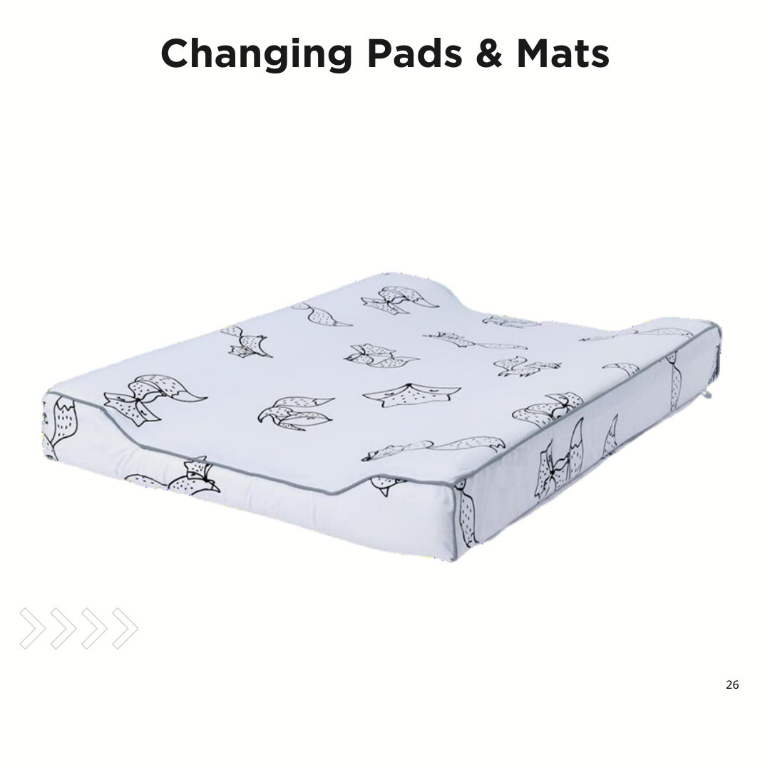 INFANTS CHANGING PADS AND MATS