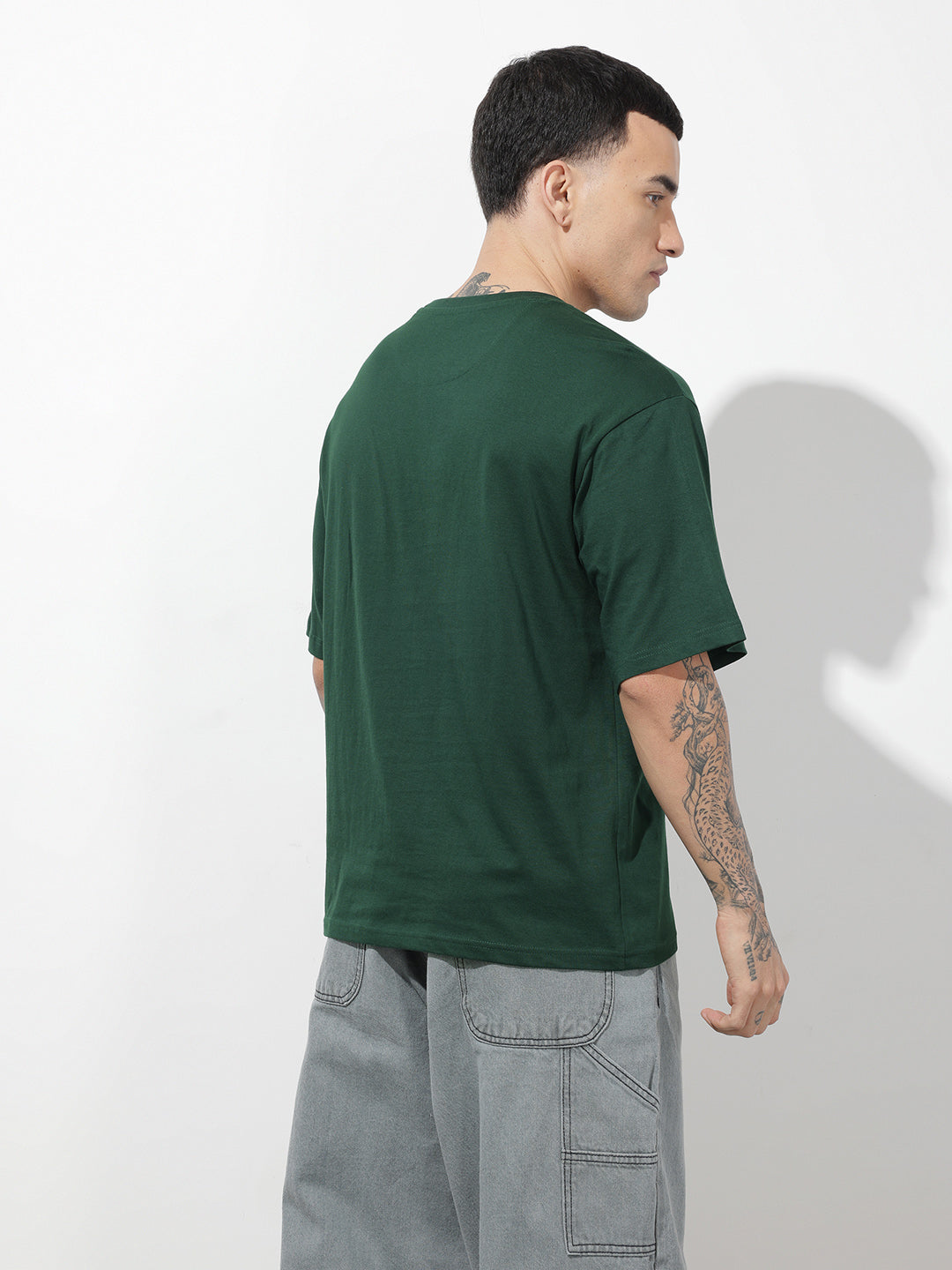Graphic Printed Pure Cotton Relaxed-Fit T-Shirt