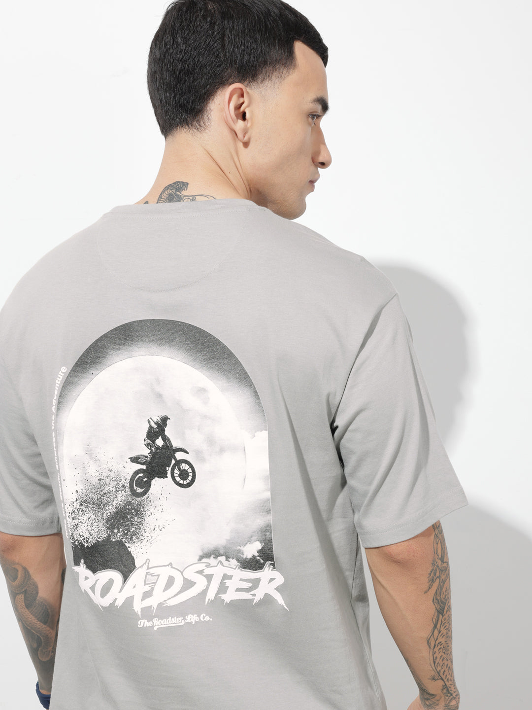 Graphic Printed Pure Cotton Relaxed Fit T-Shirt