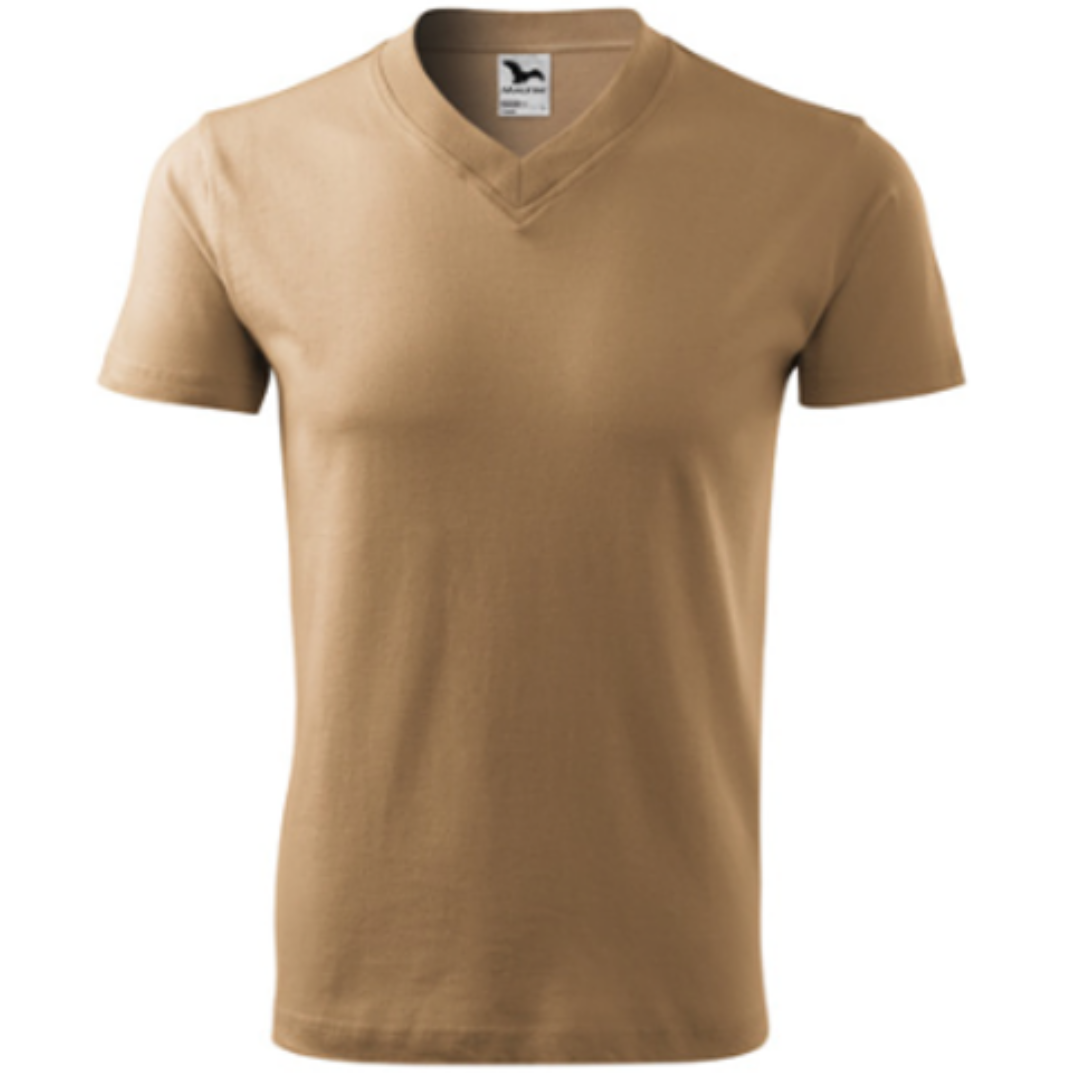 BASIC V NECK T SHIRT MEN