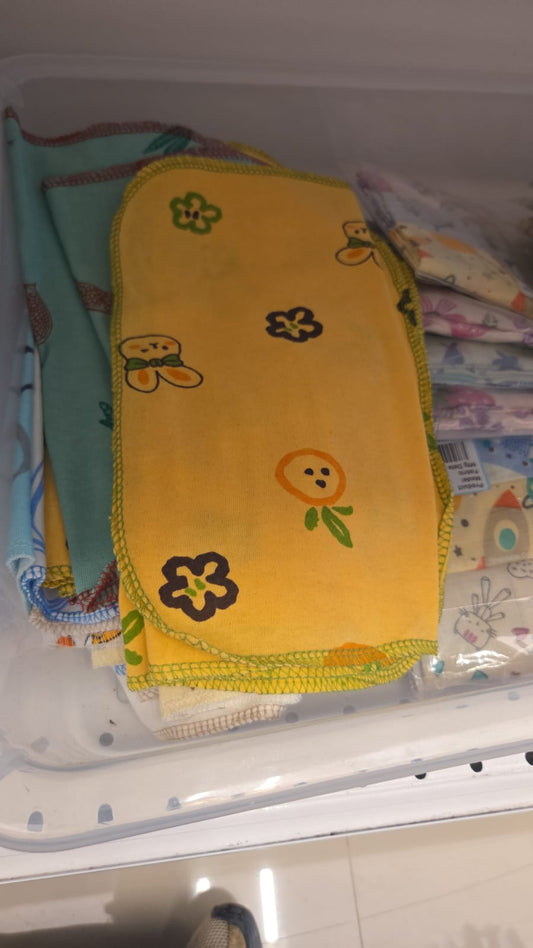 FACE NAPKIN NB MULTI COLOUR