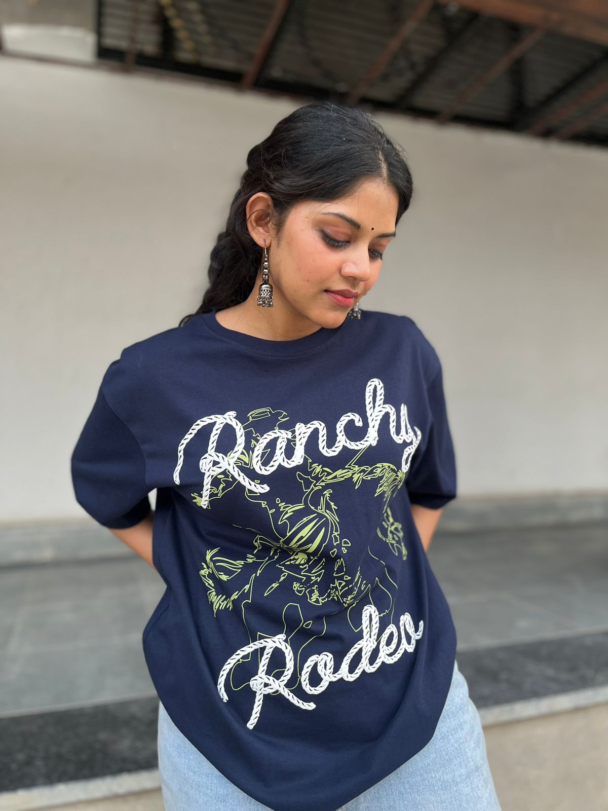 Graphic Printed Pure Cotton Relaxed Fit T-Shirt