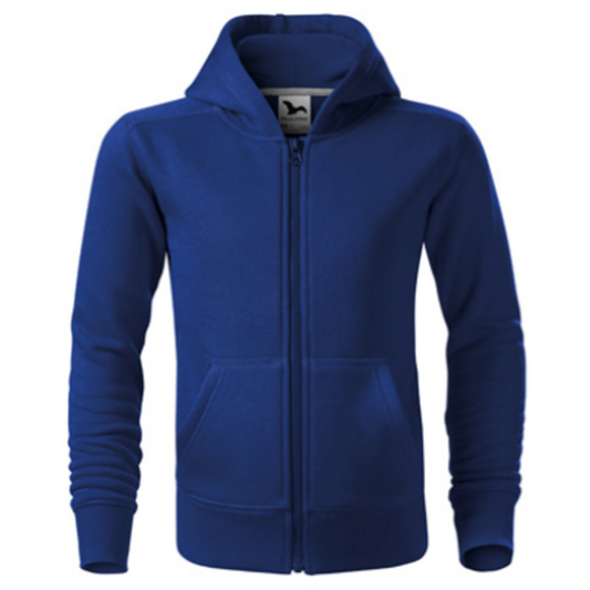 BASIC HOODED SWEATSHIRT WITH ZIPPER MEN