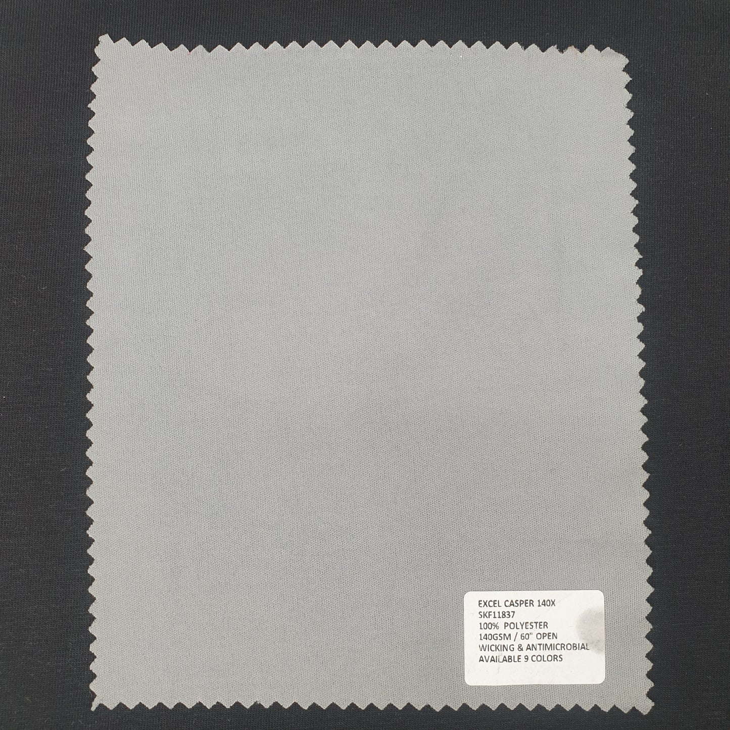 100% Polyester Casper Knit Fabric – 140 GSM, Lightweight & Smooth