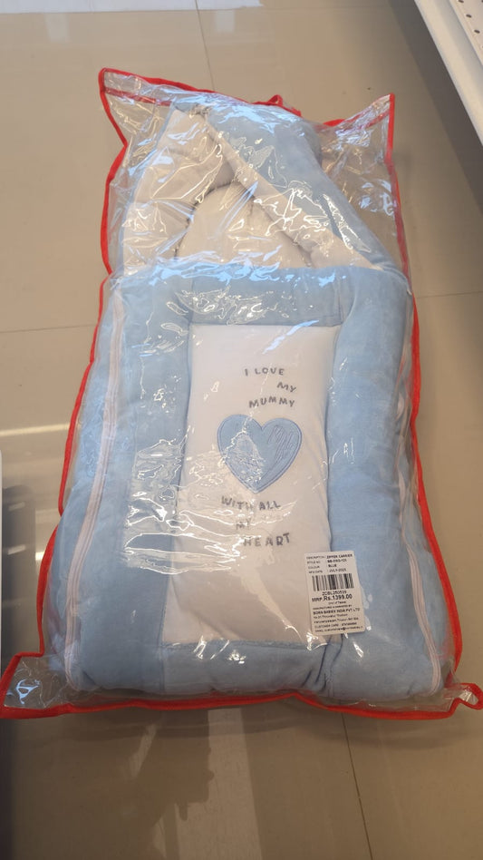 ZIPPER CARRIER  BLUE
